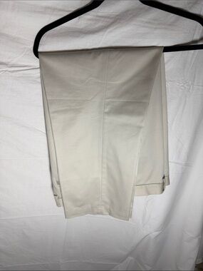 Paul Stuart khaki chino plain front Dress Pants